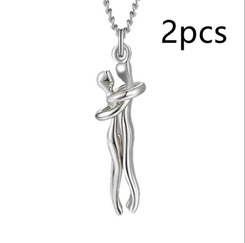 Love Hug Necklace For Men And Women