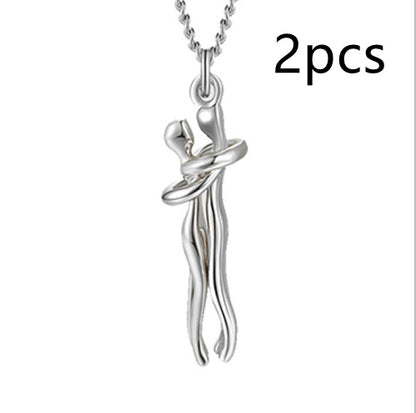 Love Hug Necklace For Men And Women