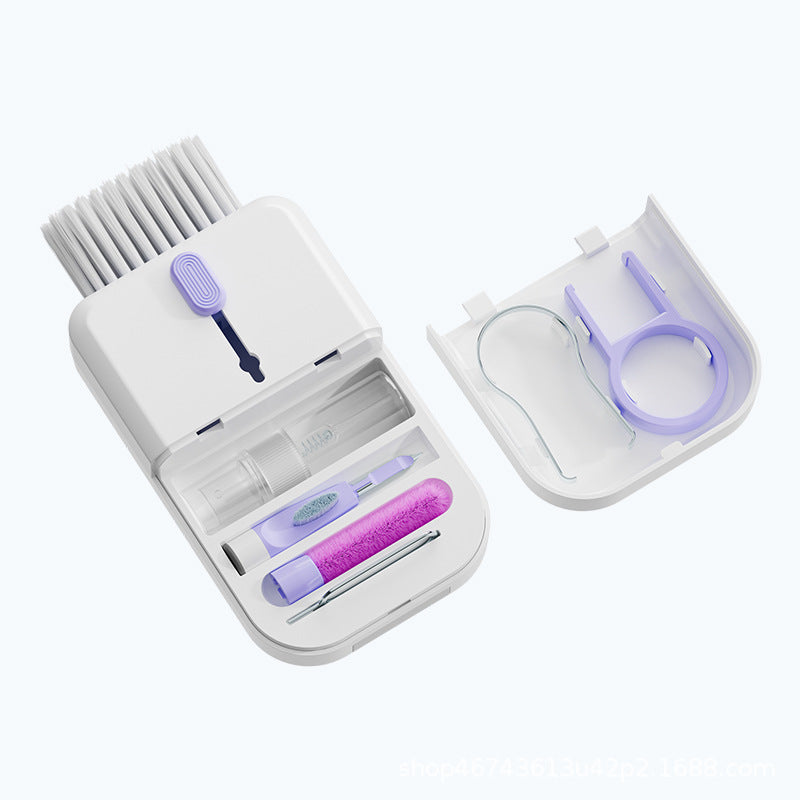 11-in-1 Portable Multifunctional Electronics Cleaning Kit with Storage Box