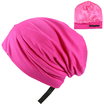Adjustable Men's Satin Lined Hood