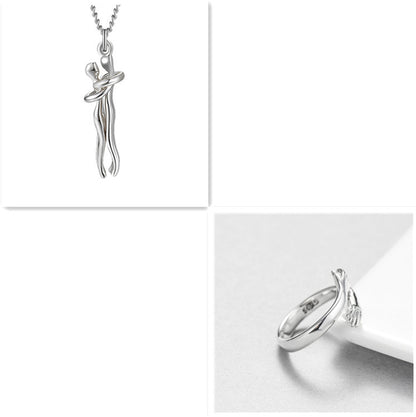 Love Hug Necklace For Men And Women