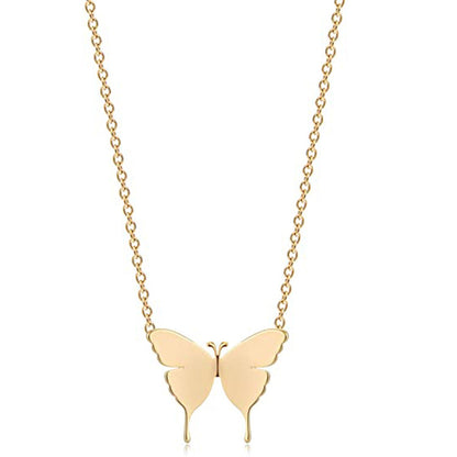Geometric Butterfly Pendant