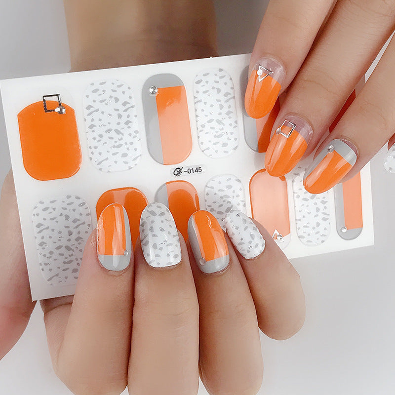 Imitation 3D Hot Nail Stickers