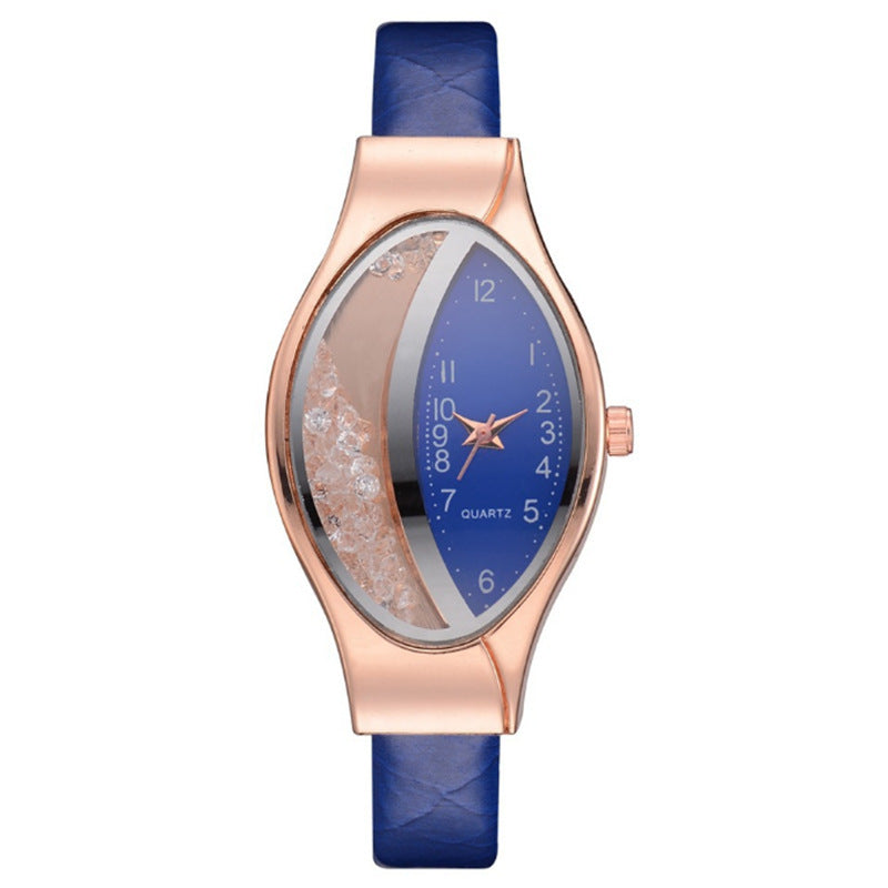 Snake Belt With Diamond Embedding Women's Watch