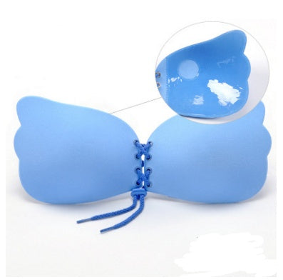 Large Size Strapless Adhesive Sticky Push Up Bra  For Women