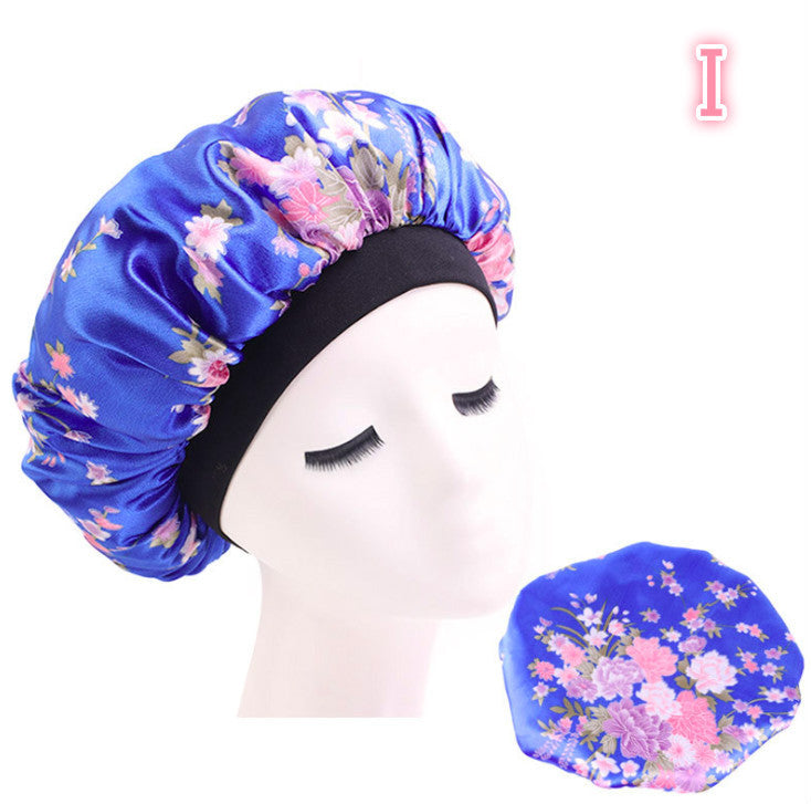 Beauty Silk Bonnet Sleep Night Cap