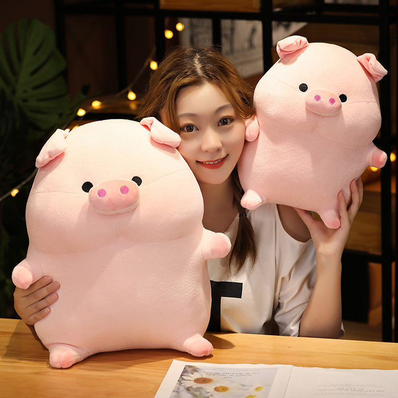 Plush Pig Doll Pillow For Girls