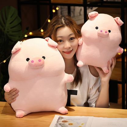 Plush Pig Doll Pillow For Girls