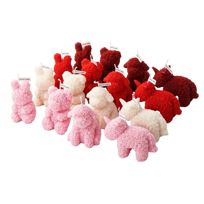 Animal Shaped Soy Wax Candle Fragrance