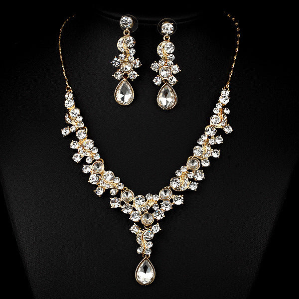 Bride Necklace And Earrings Set
