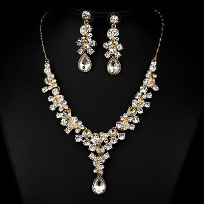 Bride Necklace And Earrings Set