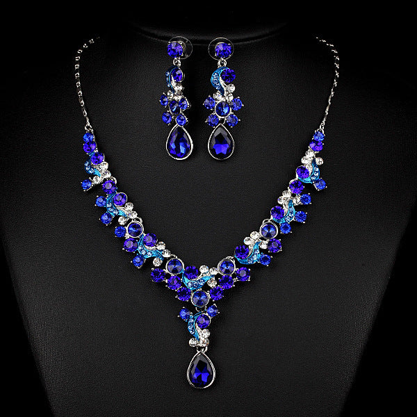 Bride Necklace And Earrings Set