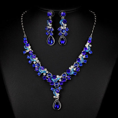 Bride Necklace And Earrings Set