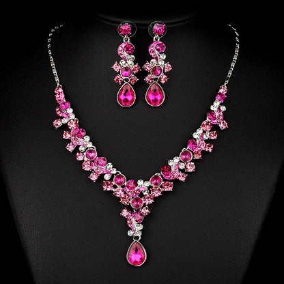 Bride Necklace And Earrings Set
