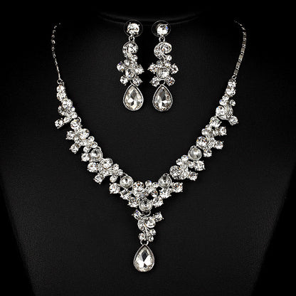 Bride Necklace And Earrings Set