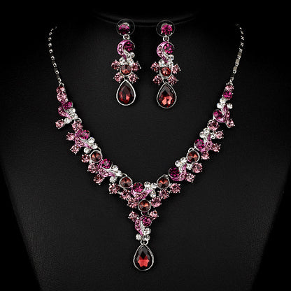 Bride Necklace And Earrings Set