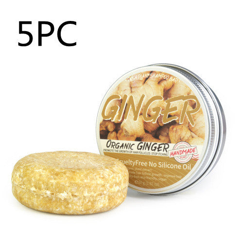 Refreshing Anti-dandruff Ginger Shampoo Soap