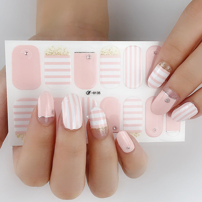 Imitation 3D Hot Nail Stickers