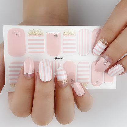 Imitation 3D Hot Nail Stickers