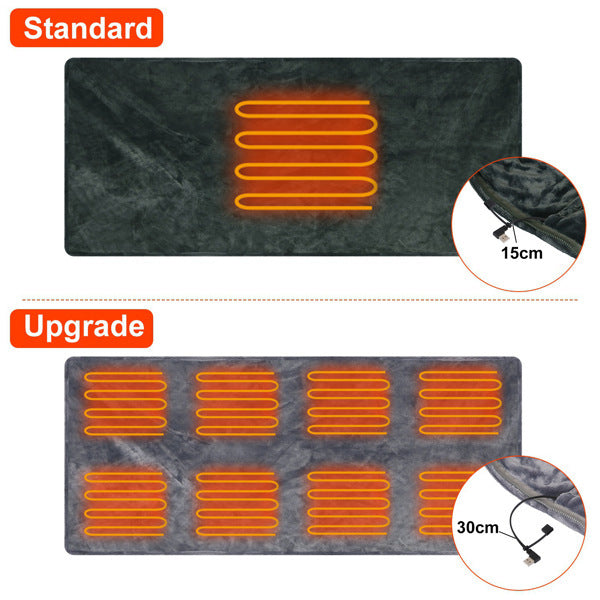 Wearable USB Heated Shawl With 3 Adjustable Levels