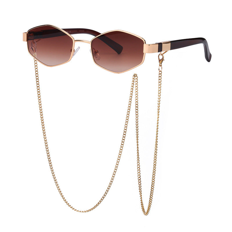 Women's Fashion Personality Chain Sunglasses