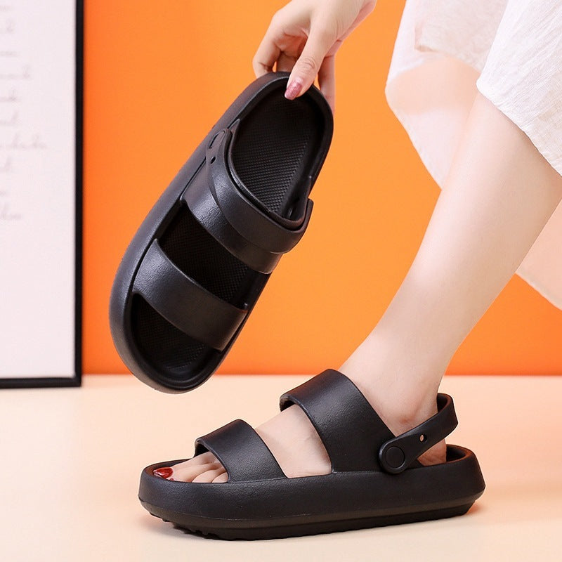 3cm Thick Bottom Adjustable Outdoor Sandals For Men And Women