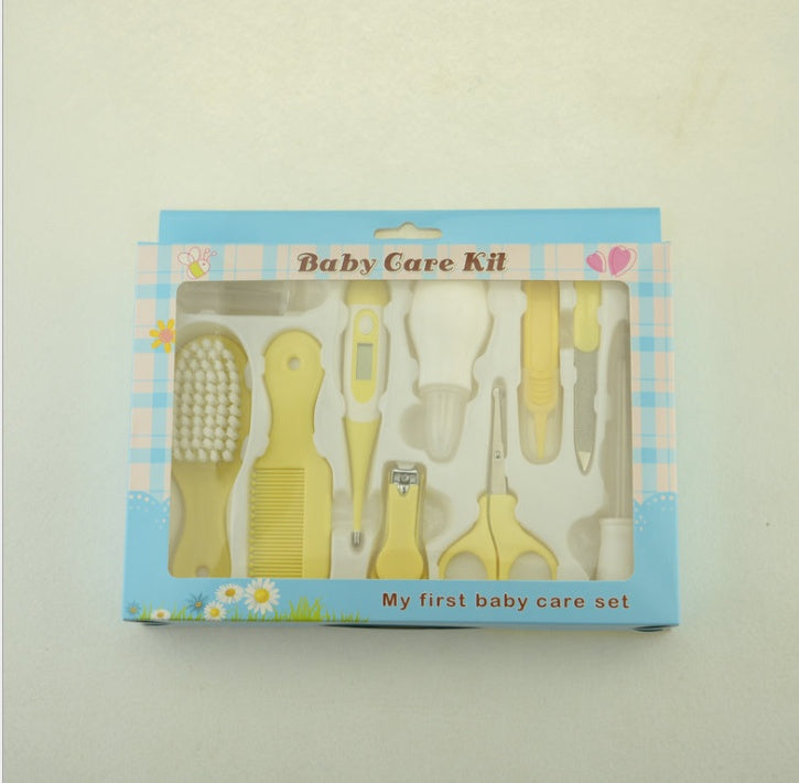 10 Piece Set Baby Manicure Clamp Nail Clipper Set