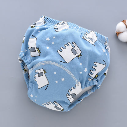 Baby Washable 6-layer Gauze Training Pants