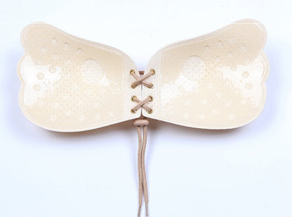 Large Size Strapless Adhesive Sticky Push Up Bra  For Women