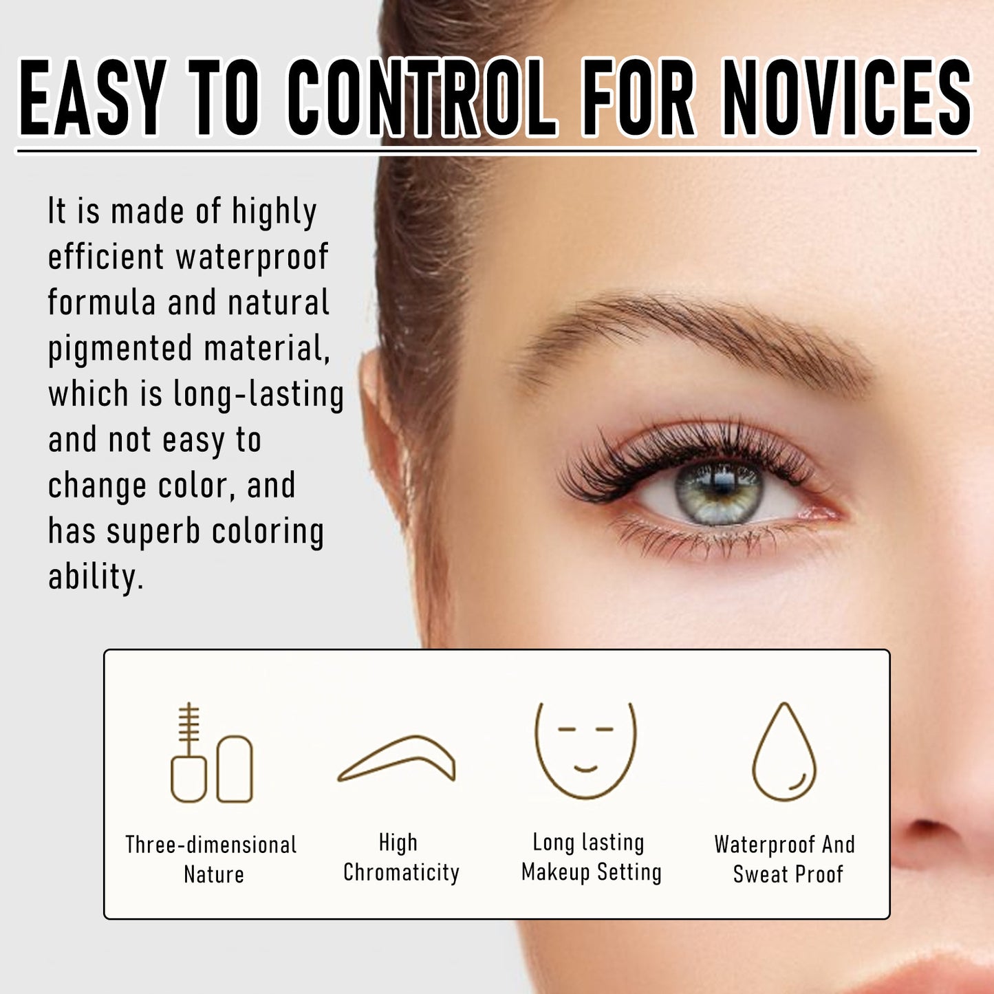 Waterproof And Sweat-proof Eyebrow Cream