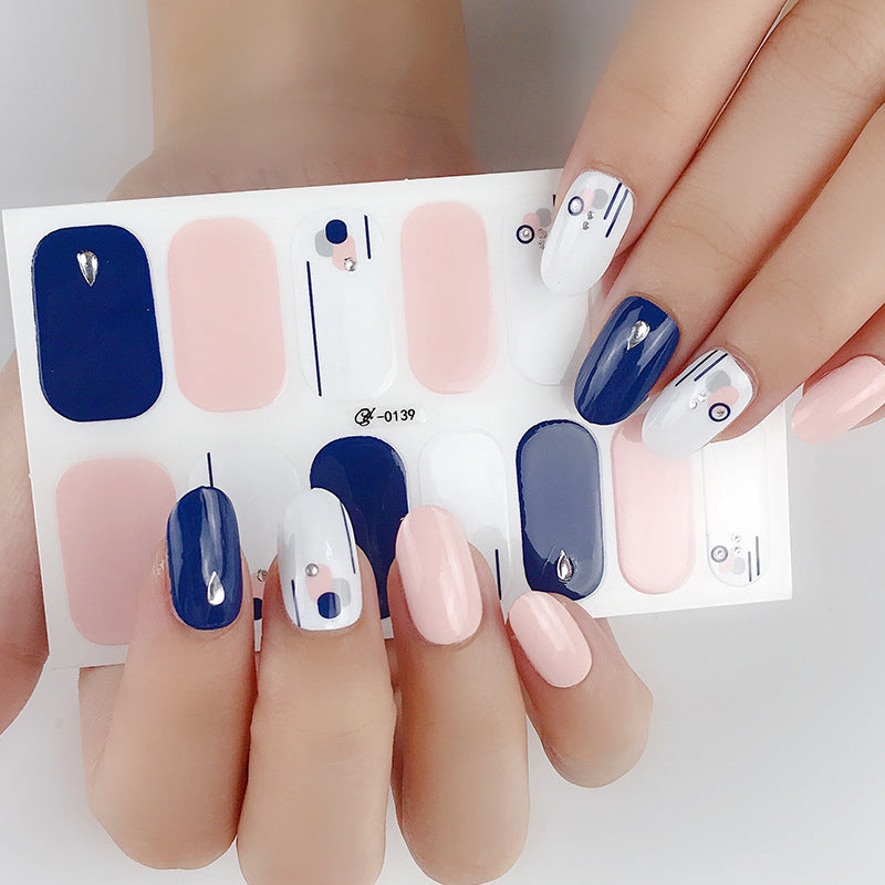 Imitation 3D Hot Nail Stickers