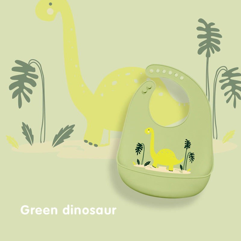 Silicone Waterproof Pocket Bib