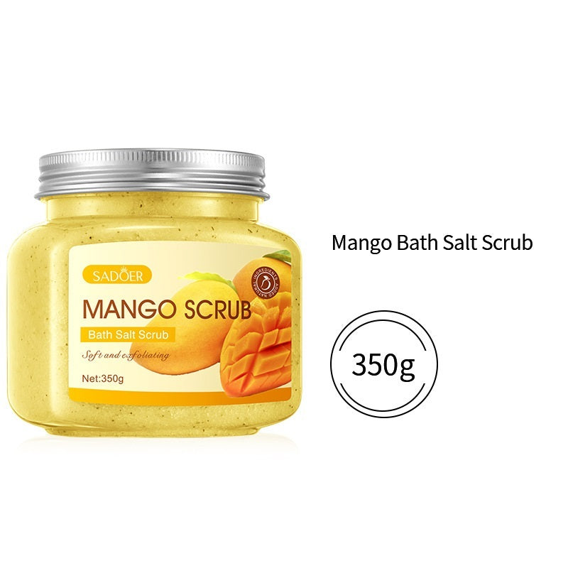 Fruit Bath Salt Exfoliating Scrub Cream