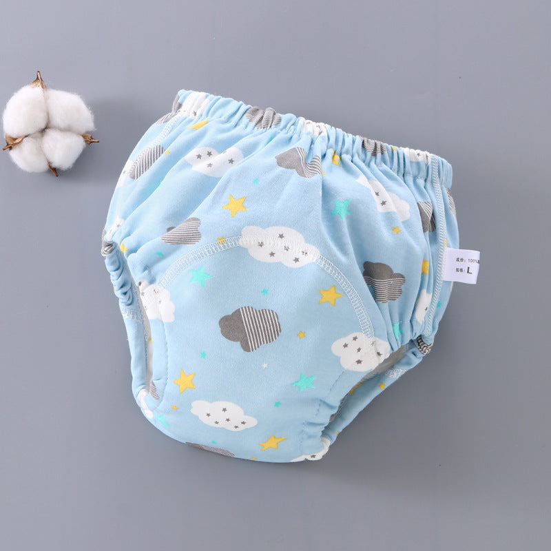 Baby Washable 6-layer Gauze Training Pants