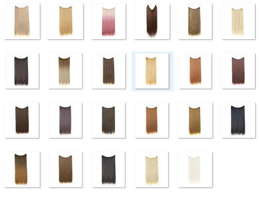 Women's One-piece Adjustable & Multi-color Gradient Hair Extension