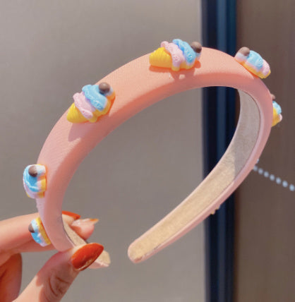 Small Flower Hair Band