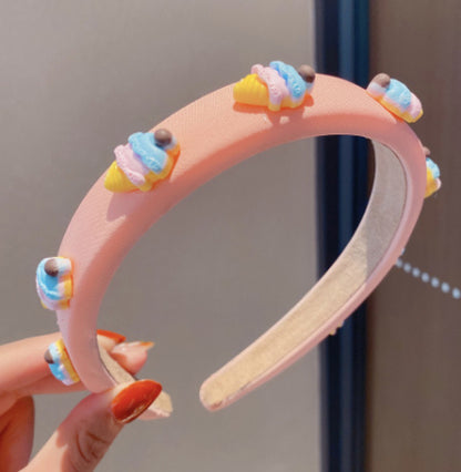 Small Flower Hair Band