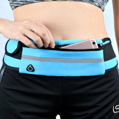 Fitness Waist Bag With Slim Pocket For Running, Hiking, Cycling, Workout, Sports