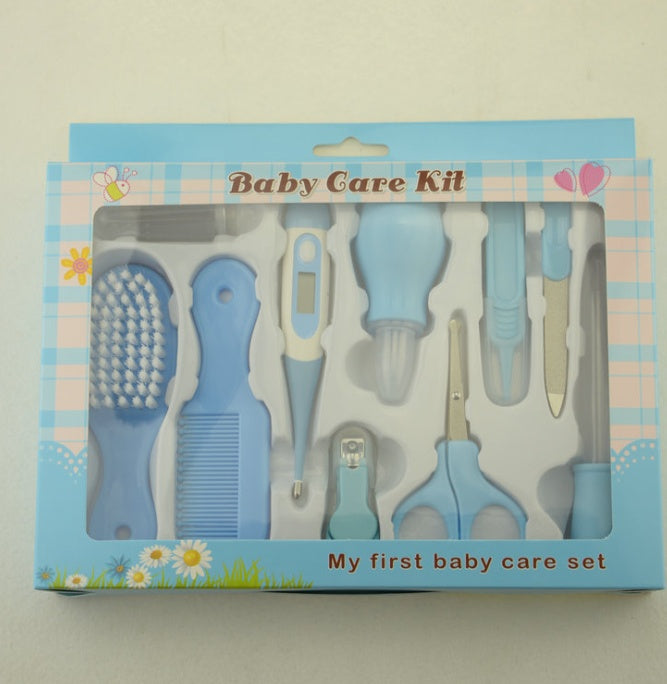 10 Piece Set Baby Manicure Clamp Nail Clipper Set