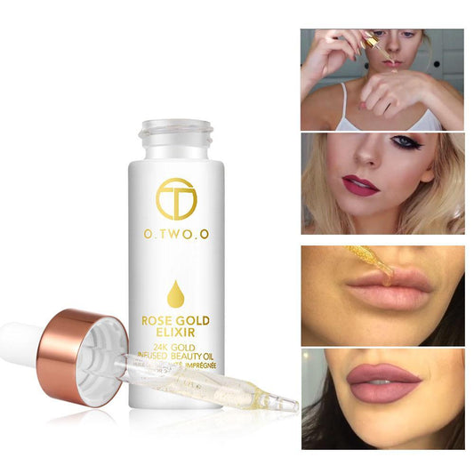24k Rose Gold Elixir Skin Make Up Oil For Face