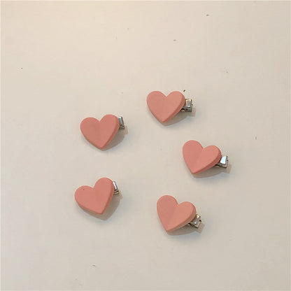 Soft Girl Cute Series Peach Hair Clip