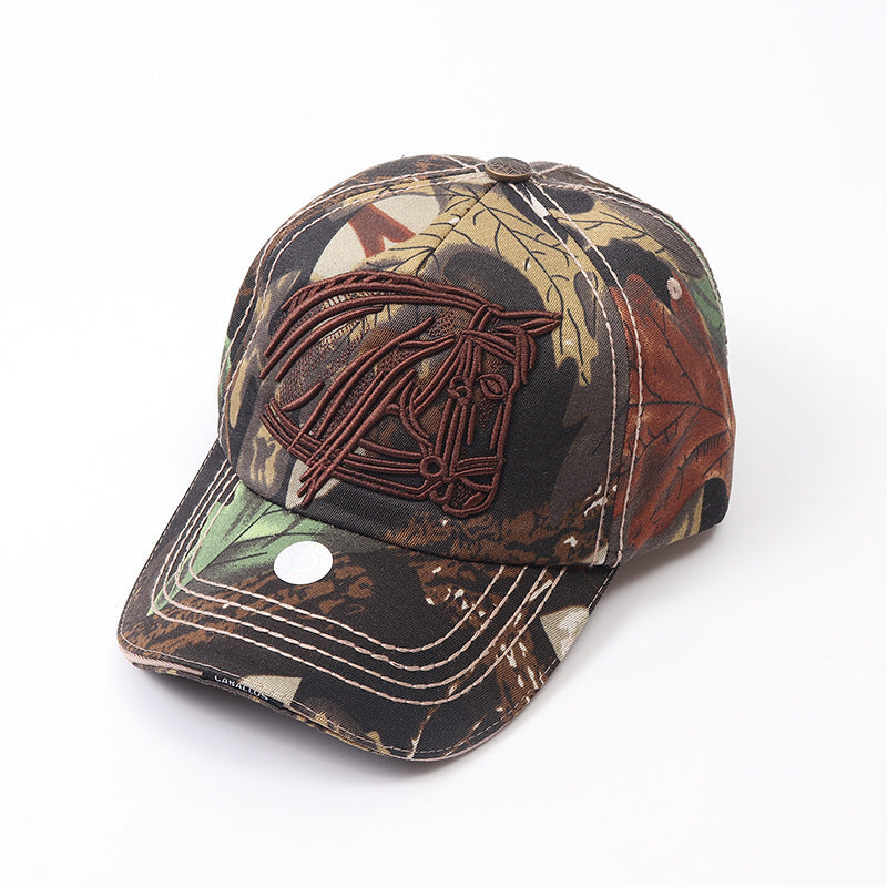 Letter Embroidery Graffiti Baseball Cap
