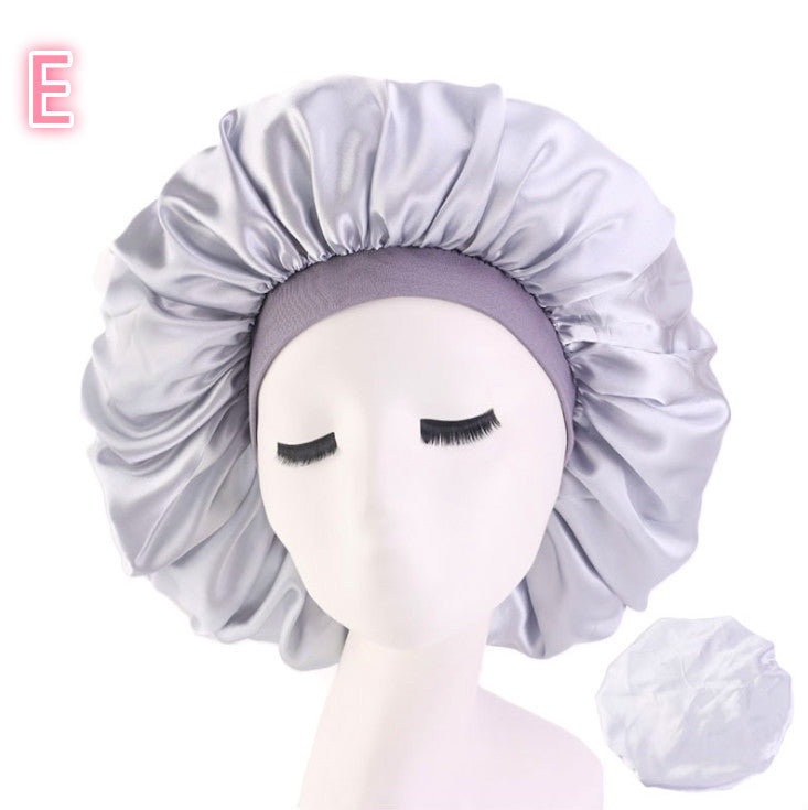 Beauty Silk Bonnet Sleep Night Cap