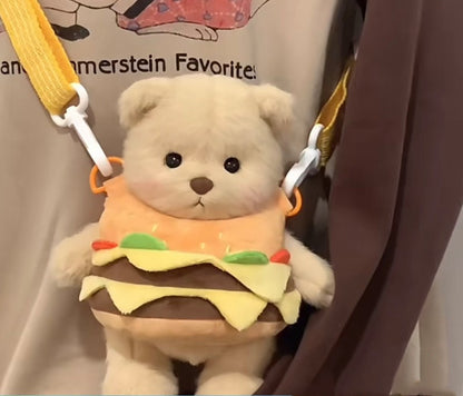 Cute Little Bear In Clothes