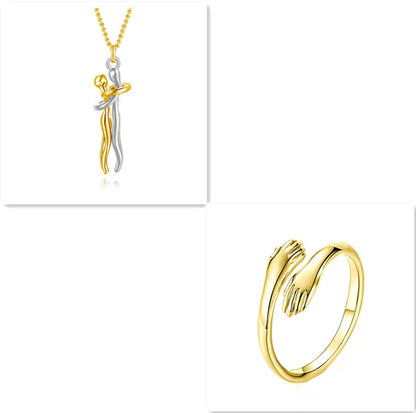 Love Hug Necklace For Men And Women