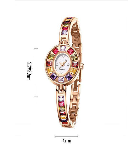 Women Famous Luxury Small Dial Waterproof Watch
