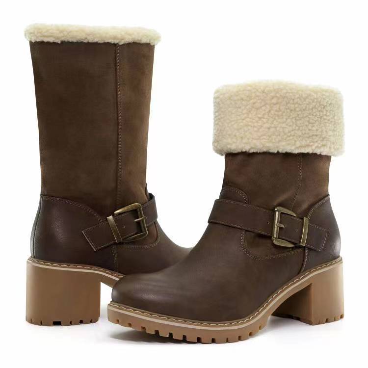 Round Toe Western Boots For Women