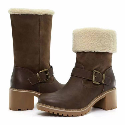Round Toe Western Boots For Women