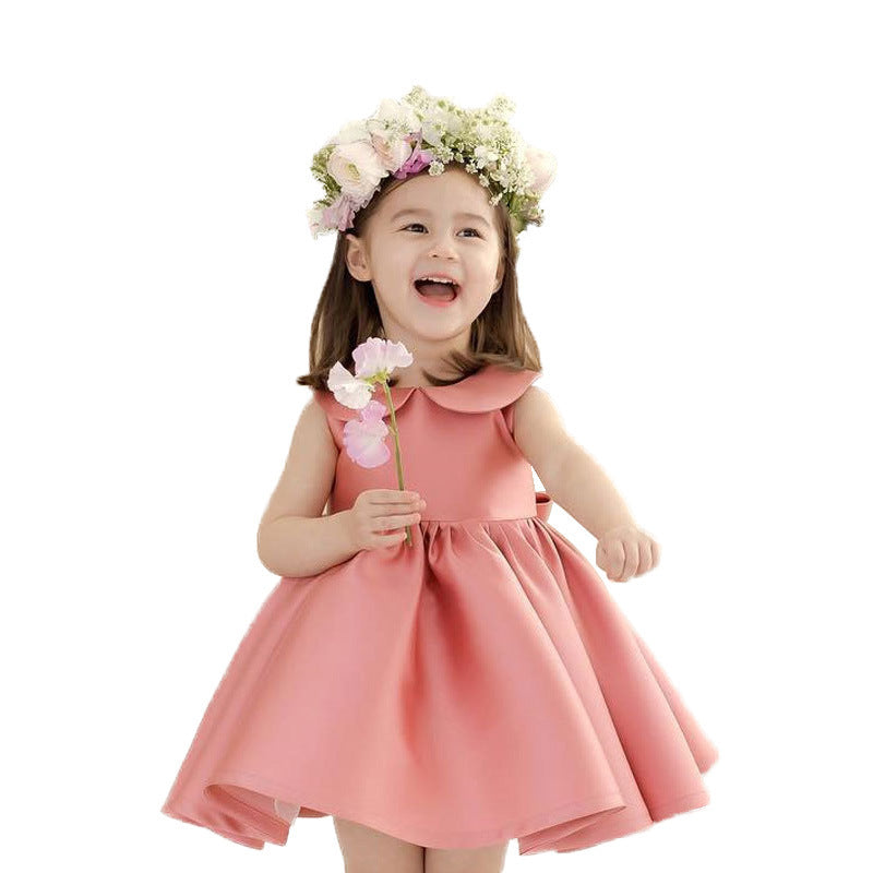 Summer Puffy Yarn Skirt Dress