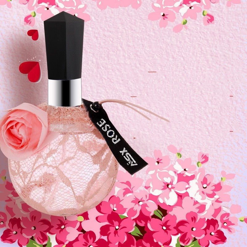 Qimei Big Rose Lace Lady Lasting Fragrance